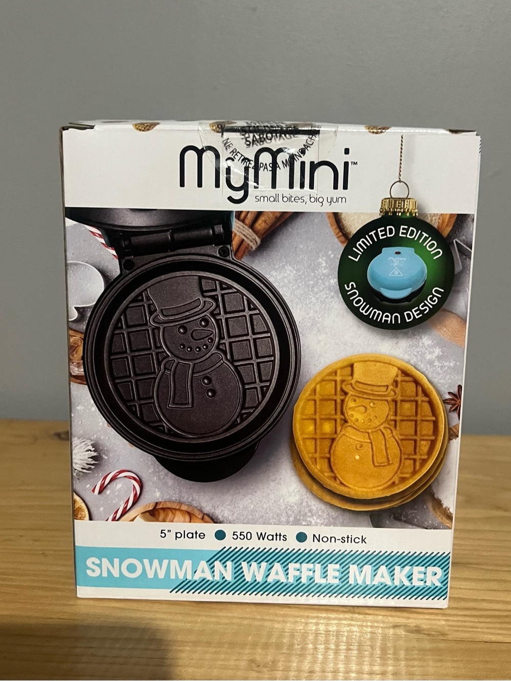 My Mini Snowman Waffle Maker